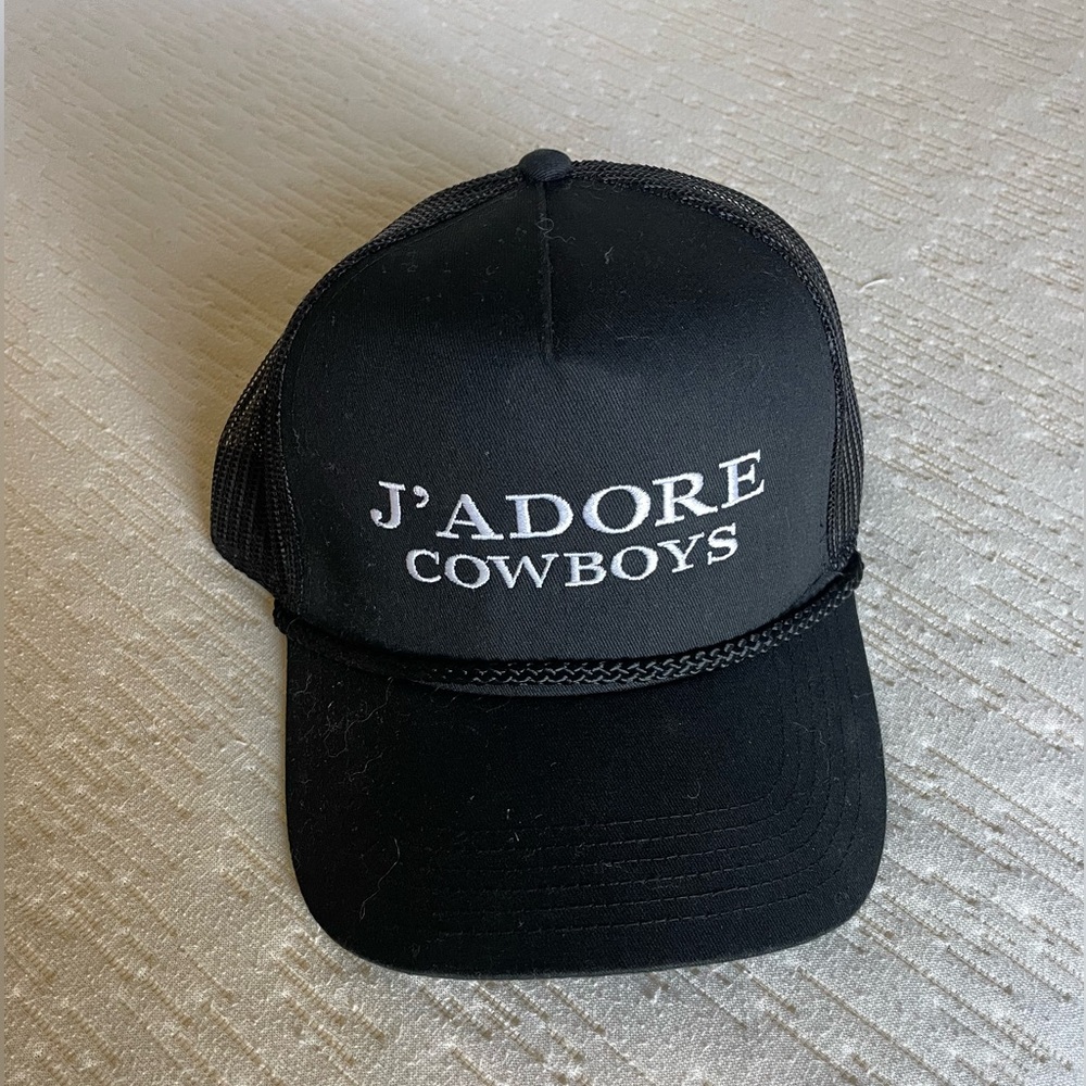 J'adore Cowboys Trucker Hat - image 1